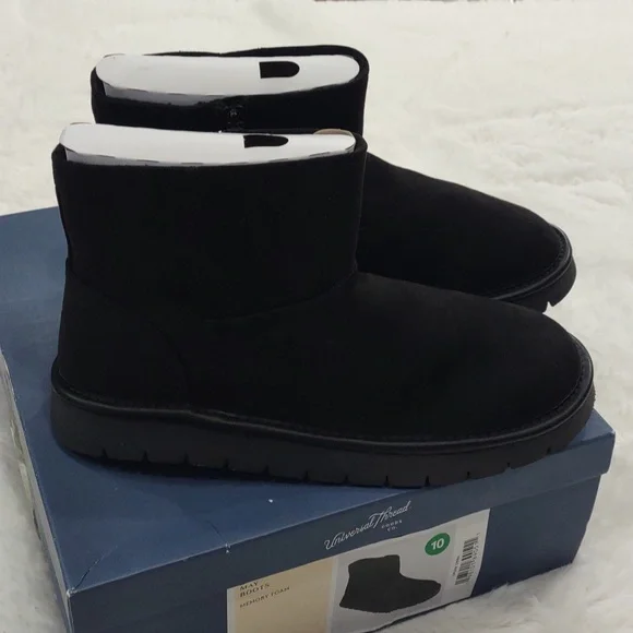 Universal Thread May Boots Memory Foam Black, Size 10 - Picture 6 of 17